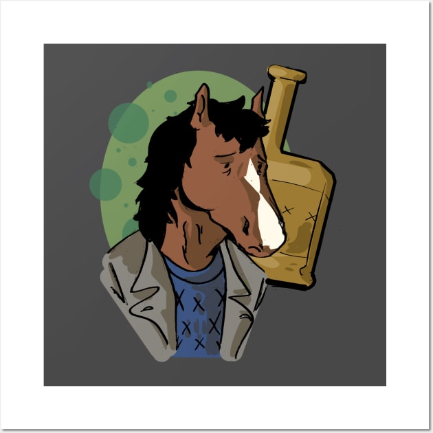 bojack horseman Wall Art by inkpocket